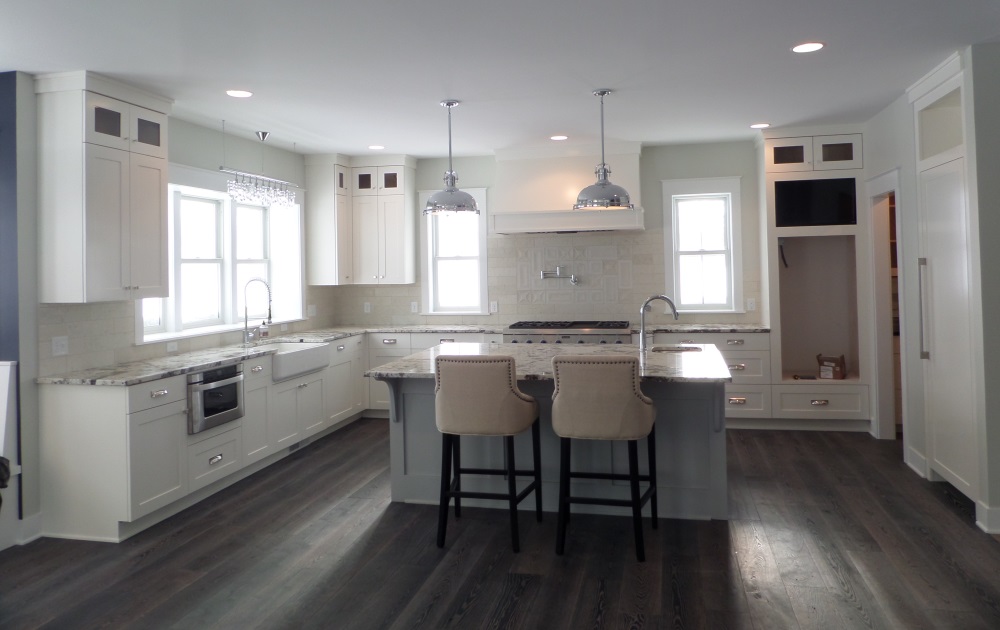 Custom kitchen cabinetry for high end home.